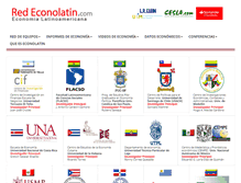 Tablet Screenshot of econolatin.com